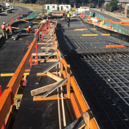 Rodri-Civil-Kellyville Pedestrian Bridge over Windsor Rd - 5